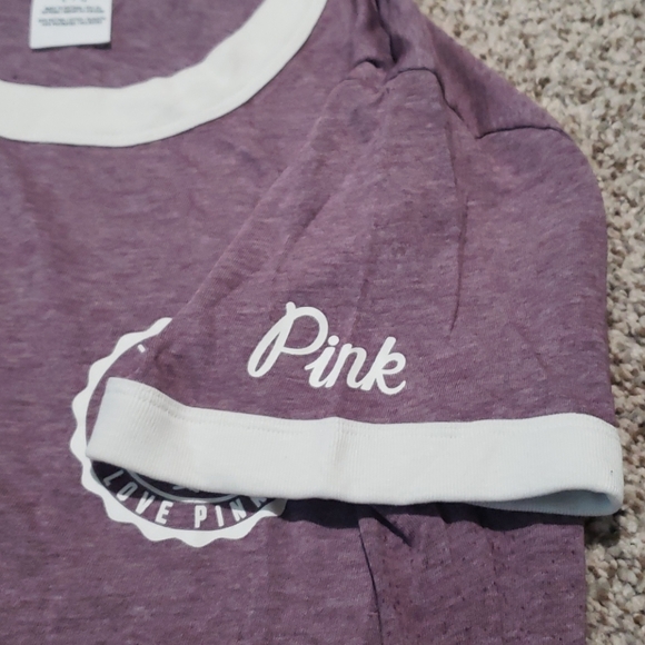 NWOT Pink by VS tee - Picture 3 of 4